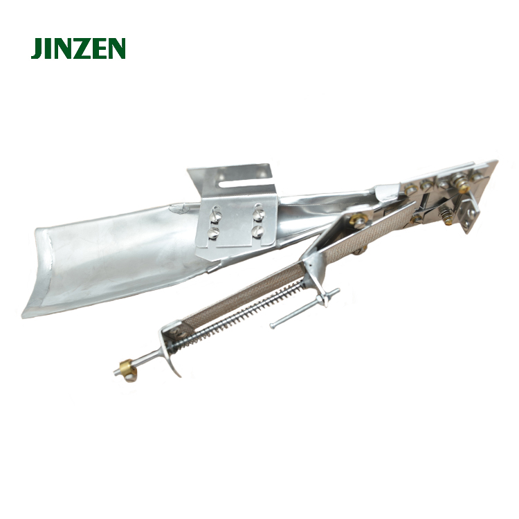 JINZEN F538/DY154卷边三尖侧贴筒蝴蝶撸子衬衫包边器袖叉喇叭-