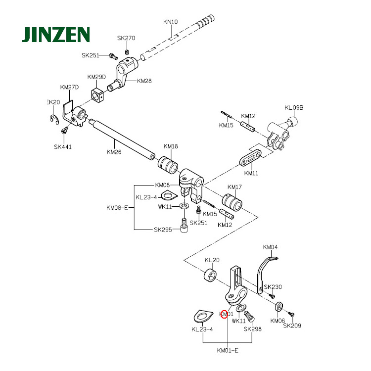 Original Factory Sinotruk HOWO Truck Engine Parts