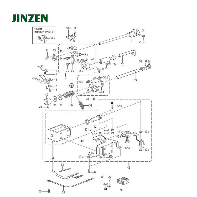 兄弟平车7200切线凸轮曲柄总组件SA1362001 工业缝纫机配件- 兄弟平车7200切线凸轮曲柄总组件SA1362001 工业缝纫机配件-